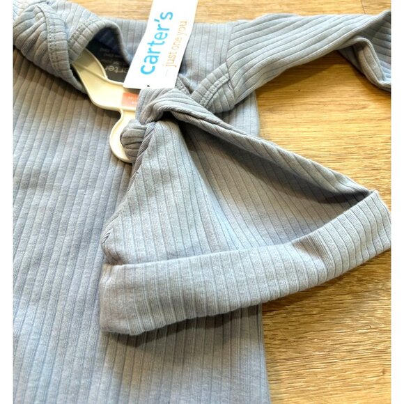NWT Carter's Just One You® Baby Boys' Sleeper with Hat - Blue Newborn - Picture 1 of 3